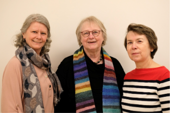 Maria Mrotzek, Elisabeth Schang und Stephanie Lannert (v. l. n. r)